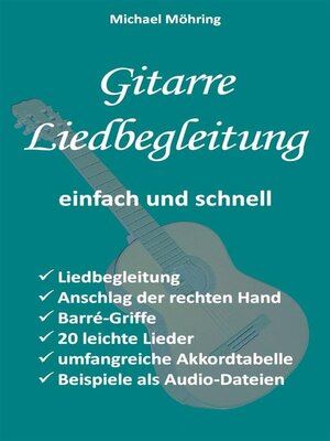 cover image of Gitarre Liedbegleitung
